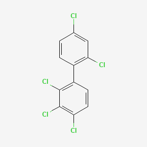 molecular formula C12H5Cl5 B1595222 2,2',3,4,4'-Pentachlorobiphenyl CAS No. 65510-45-4