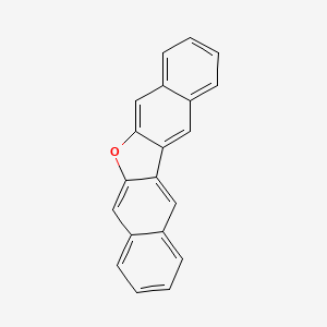molecular formula C20H12O B1595230 二萘并[2,3-b:2',3'-d]呋喃 CAS No. 242-51-3