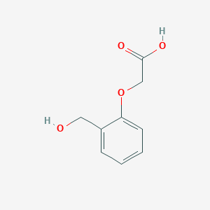 molecular formula C9H10O4 B1595233 (2-羟甲基-苯氧基)-乙酸 CAS No. 97388-49-3