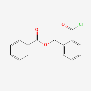 B1595247 2-(Benzoyloxymethyl)benzoyl chloride CAS No. 58249-87-9