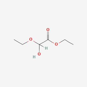 molecular formula C6H12O4 B1595250 乙基乙氧羟基乙酸酯 CAS No. 49653-17-0
