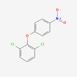 molecular formula C12H7Cl2NO3 B1595251 1,3-二氯-2-(4-硝基苯氧基)苯 CAS No. 2093-28-9