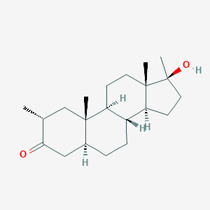 molecular formula C21H34O2 B159527 Methasterone CAS No. 3381-88-2
