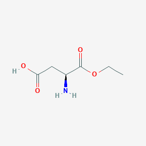 B1595270 (S)-3-Amino-4-ethoxy-4-oxobutanoic acid CAS No. 7361-28-6
