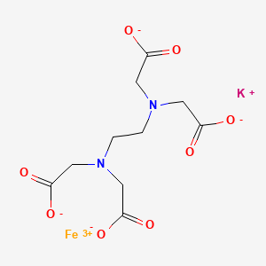 molecular formula C10H12FeKN2O8 B1595273 Potassium ferric ethylenediaminetetraacetate CAS No. 54959-35-2