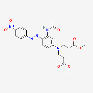 molecular formula C22H25N5O7 B1595276 Disperse Red 278 CAS No. 61355-92-8
