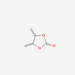 molecular formula C5H4O3 B1595283 1,3-Dioxolan-2-one, 4,5-bis(methylene)- CAS No. 62458-20-2