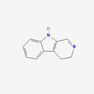 molecular formula C11H10N2 B1595284 4,9-dihydro-3H-Pyrido[3,4-b]indole CAS No. 4894-26-2