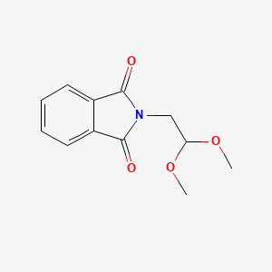 molecular formula C12H13NO4 B1595285 N-(2,2-Dimethoxyethyl)phthalimide CAS No. 27328-34-3