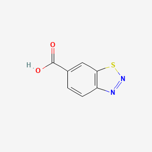 B1595319 1,2,3-Benzothiadiazole-6-carboxylic acid CAS No. 22097-11-6