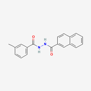 B1595337 2'-(3-Methylbenzoyl)-2-naphthohydrazide CAS No. 83803-96-7
