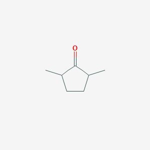 molecular formula C7H12O B1595338 2,5-二甲基环戊酮 CAS No. 4041-09-2