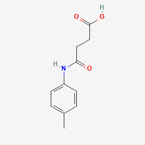 molecular formula C11H13NO3 B1595347 4-氧代-4-(对甲苯氨基)丁酸 CAS No. 37600-44-5