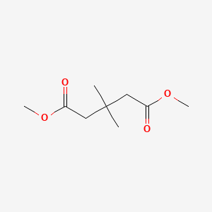 molecular formula C9H16O4 B1595359 Dimethyl 3,3-dimethylpentanedioate CAS No. 19184-67-9