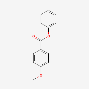 molecular formula C14H12O3 B1595375 苯甲酸-4-甲氧苯酯 CAS No. 4181-97-9