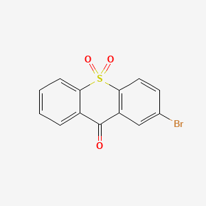molecular formula C13H7BrO3S B1595386 2-溴-10,10-二氧代硫吨-9-酮 CAS No. 20077-15-0