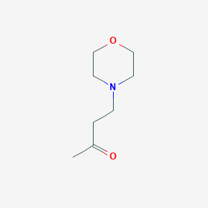 molecular formula C8H15NO2 B1595410 4-Morpholin-4-ylbutan-2-on CAS No. 6050-58-4