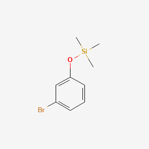 molecular formula C9H13BrOSi B1595424 (3-Bromophenoxy)trimethylsilane CAS No. 36971-28-5