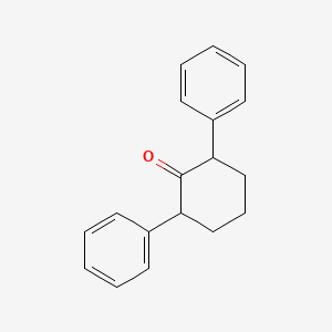 molecular formula C18H18O B1595425 2,6-Diphenylcyclohexanone CAS No. 37904-84-0