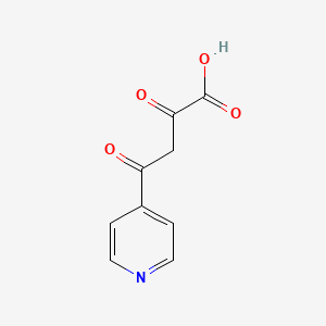 molecular formula C9H7NO4 B1595426 2,4-Dioxo-4-pyridin-4-ylbutanoic acid CAS No. 98589-58-3