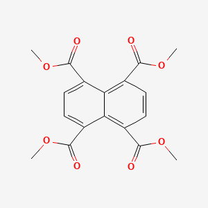 molecular formula C18H16O8 B1595430 Tetramethyl 1,4,5,8-naphthalenetetracarboxylate CAS No. 31996-10-8