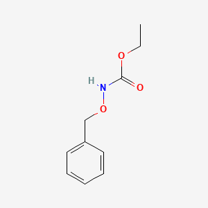 B1595449 ethyl N-phenylmethoxycarbamate CAS No. 5555-72-6