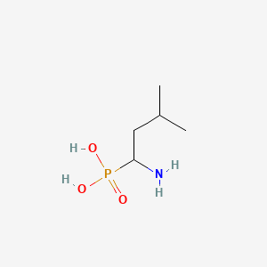 B1595456 (1-Amino-3-methylbutyl)phosphonic acid CAS No. 20459-60-3
