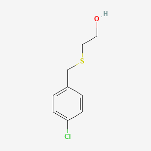 B1595463 2-(((4-Chlorophenyl)methyl)thio)ethanol CAS No. 71501-40-1