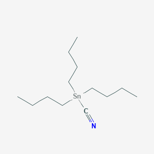 molecular formula C13H27NSn B1595466 Tributylstannanecarbonitril CAS No. 2179-92-2