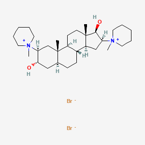 molecular formula C31H56Br2N2O2 B1595467 O3-deacetyl rocuronium bromide CAS No. 15500-65-9