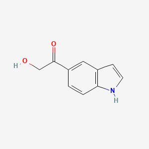 B1595474 2-hydroxy-1-(1H-indol-5-yl)ethanone CAS No. 38693-06-0