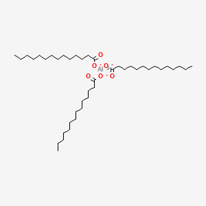 molecular formula C42H81AlO6 B1595495 Aluminum myristate CAS No. 4040-50-0