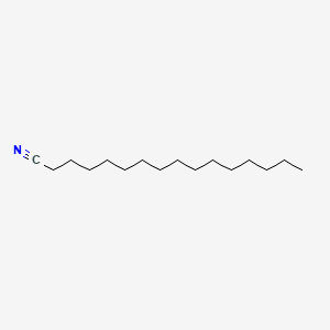B1595508 Hexadecanenitrile CAS No. 629-79-8