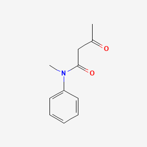 molecular formula C11H13NO2 B1595518 N-Methyl-3-oxo-N-phenylbutyramide CAS No. 2584-48-7