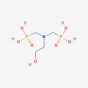 B1595527 Phosphonic acid, [[(2-hydroxyethyl)imino]bis(methylene)]bis- CAS No. 5995-42-6