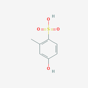 molecular formula C7H8O4S B1595534 4-Hydroxy-2-methylbenzenesulfonic acid CAS No. 7134-05-6