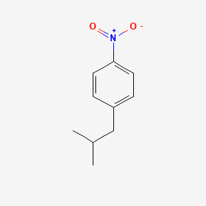molecular formula C10H13NO2 B1595536 1-异丁基-4-硝基苯 CAS No. 10342-60-6