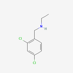 molecular formula C9H11Cl2N B1595538 N-乙基-2,4-二氯苄胺 CAS No. 90390-15-1