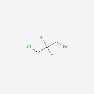 molecular formula C3H4Br2Cl2 B1595560 1,2-二溴-2,3-二氯丙烷 CAS No. 70289-31-5
