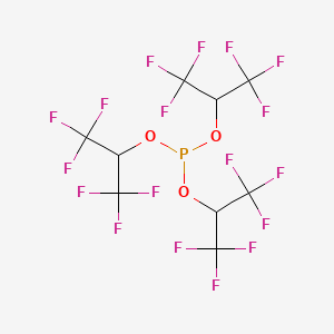 B1595564 Tris(1,1,1,3,3,3-hexafluoro-2-propyl) phosphite CAS No. 66470-81-3