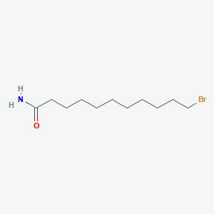 molecular formula C11H22BrNO B1595571 11-溴十一酰胺 CAS No. 5875-26-3