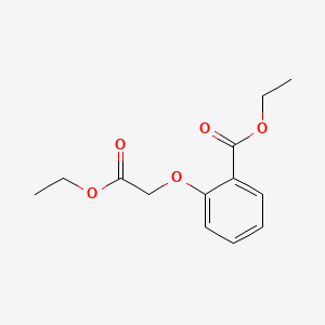 molecular formula C13H16O5 B1595572 2-(2-乙氧基-2-氧代乙氧基)苯甲酸乙酯 CAS No. 56424-77-2