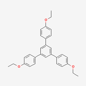 molecular formula C30H30O3 B1595573 1,3,5-Tris(4-ethoxyphenyl)benzene CAS No. 7509-23-1