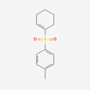 molecular formula C13H16O2S B1595574 1-(Cyclohex-1-ene-1-sulfonyl)-4-methylbenzene CAS No. 67963-03-5