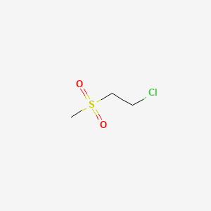 molecular formula C3H7ClO2S B1595581 1-Chloro-2-(methylsulfonyl)ethane CAS No. 50890-51-2