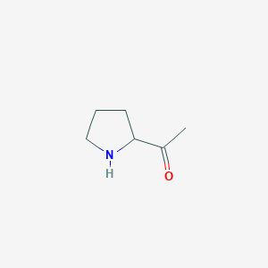 molecular formula C6H11NO B1595597 2-Acetylpyrrolidine CAS No. 60026-20-2