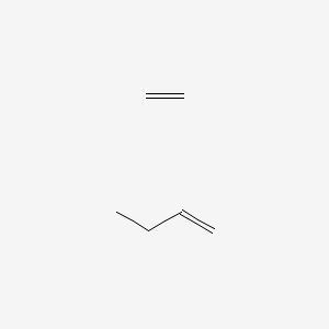 B1595626 1-Butene, polymer with ethene CAS No. 25087-34-7