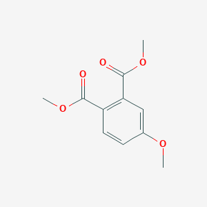 molecular formula C11H12O5 B1595632 二甲基4-甲氧基邻苯二甲酸酯 CAS No. 22895-19-8