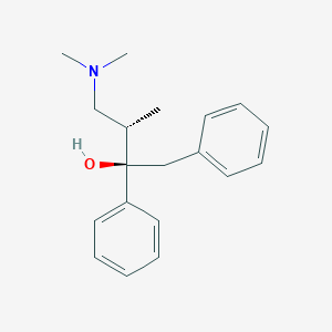 B1595636 (2R,3S)-(-)-4-Dimethylamino-1,2-diphenyl-3-methyl-2-butanol CAS No. 72541-03-8
