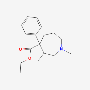 molecular formula C17H25NO2 B1595652 甲乙双七嗪 CAS No. 509-84-2